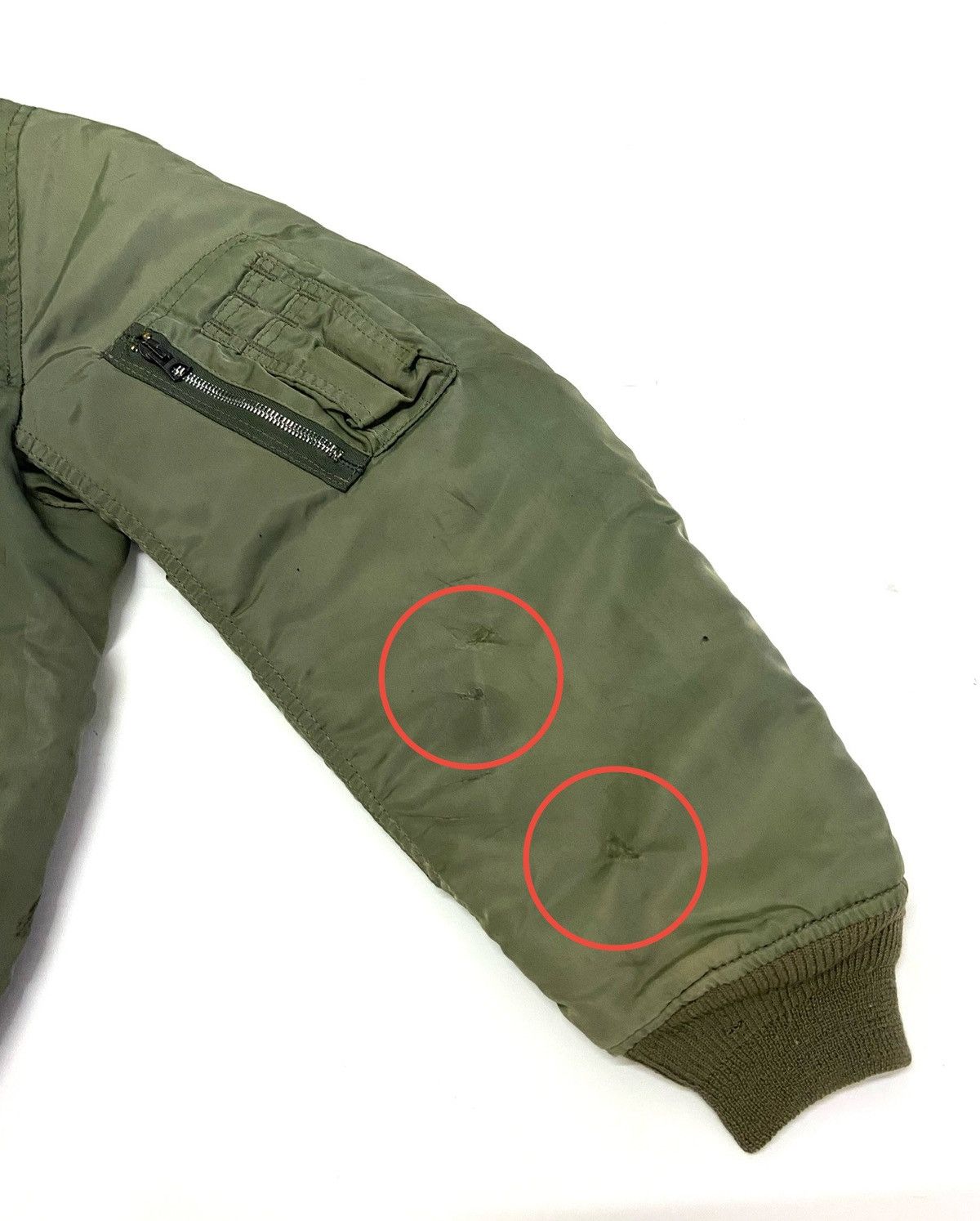 Alpha Industries × Vintage VINTAGE ALPHA INDUSTRIES MA 1 JACKET Size US L / EU 52-54 / 3 - 11 Thumbnail