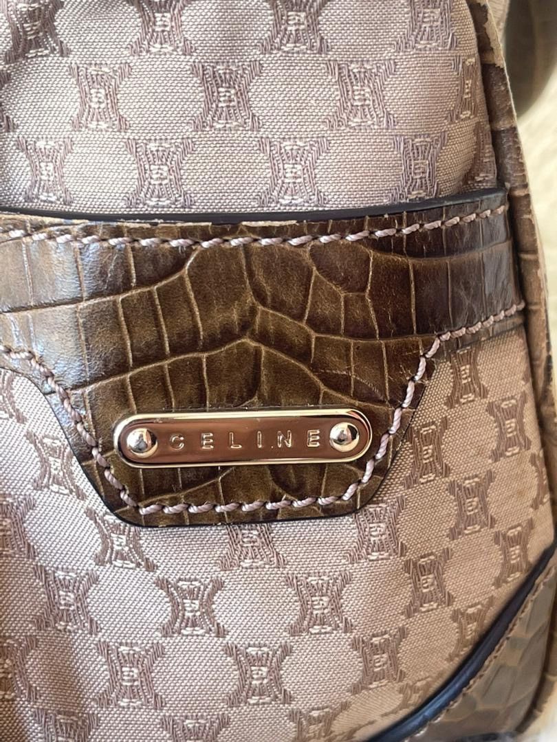 Celine 2008 Celine Macadam Canvas Boogie Handbag Size ONE SIZE - 20 Thumbnail