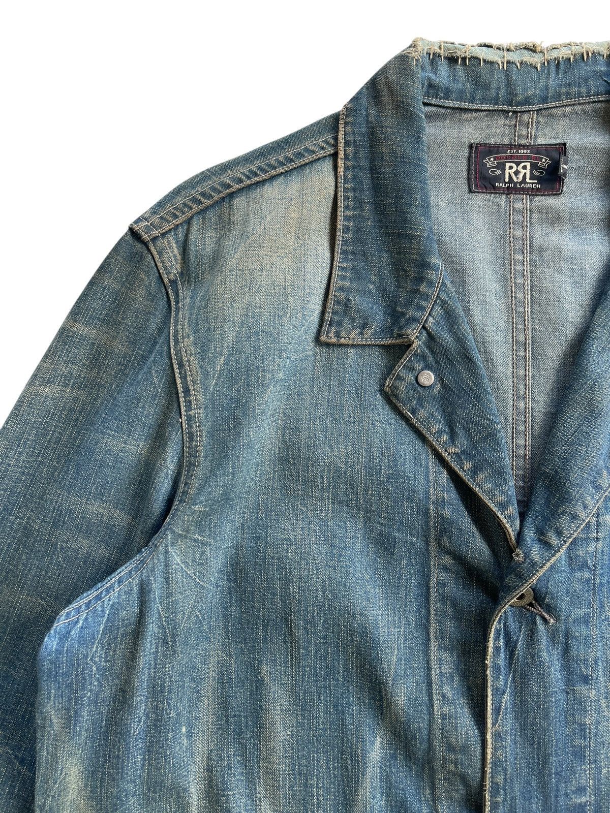 RRL Ralph Lauren RRL Denim Chore Jacket USA Size US L / EU 52-54 / 3 - 5 Thumbnail