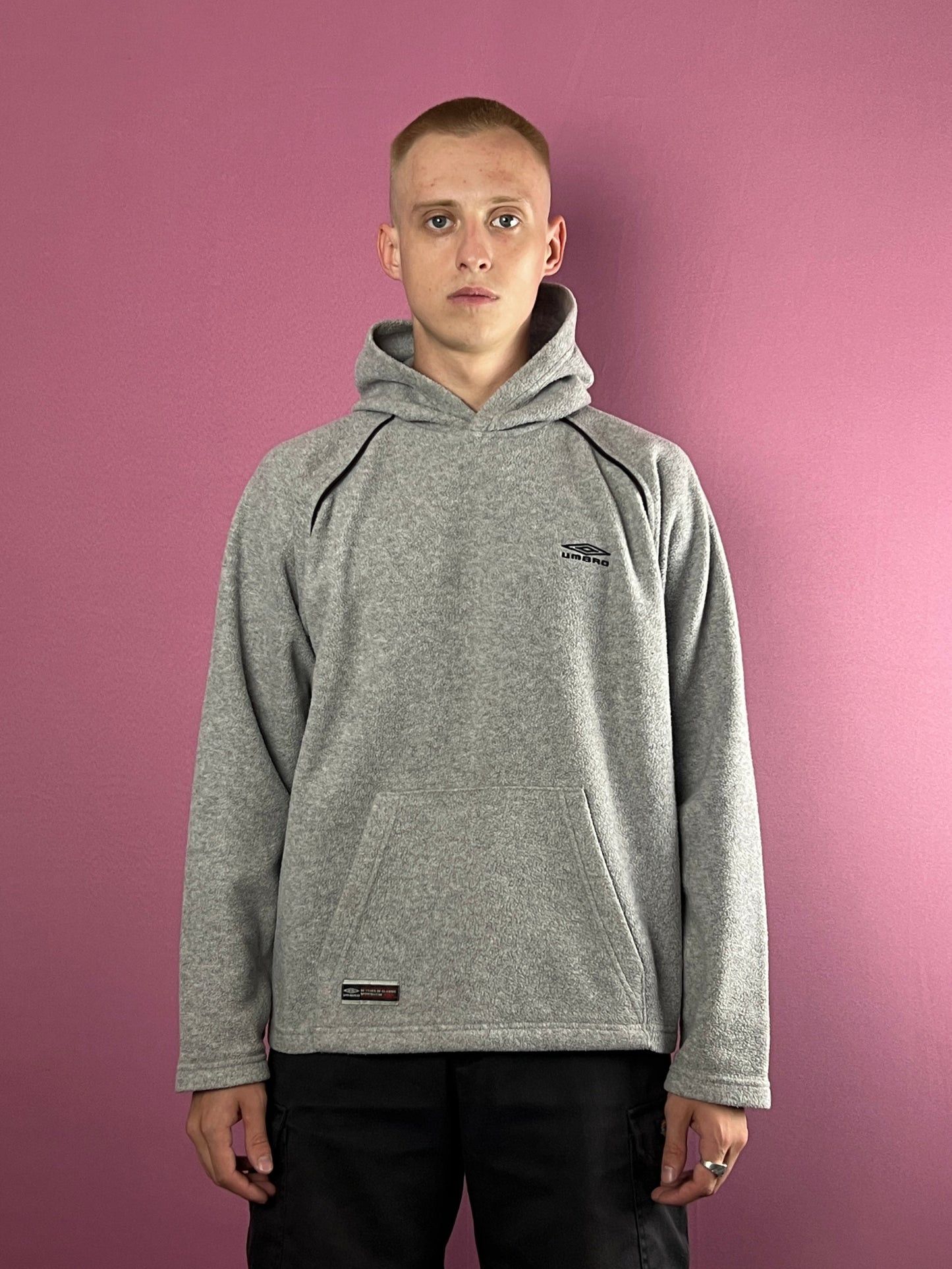 Umbro Umbro Vintage Men's Fleece Hoodie - M Size US M / EU 48-50 / 2 - 2 Thumbnail