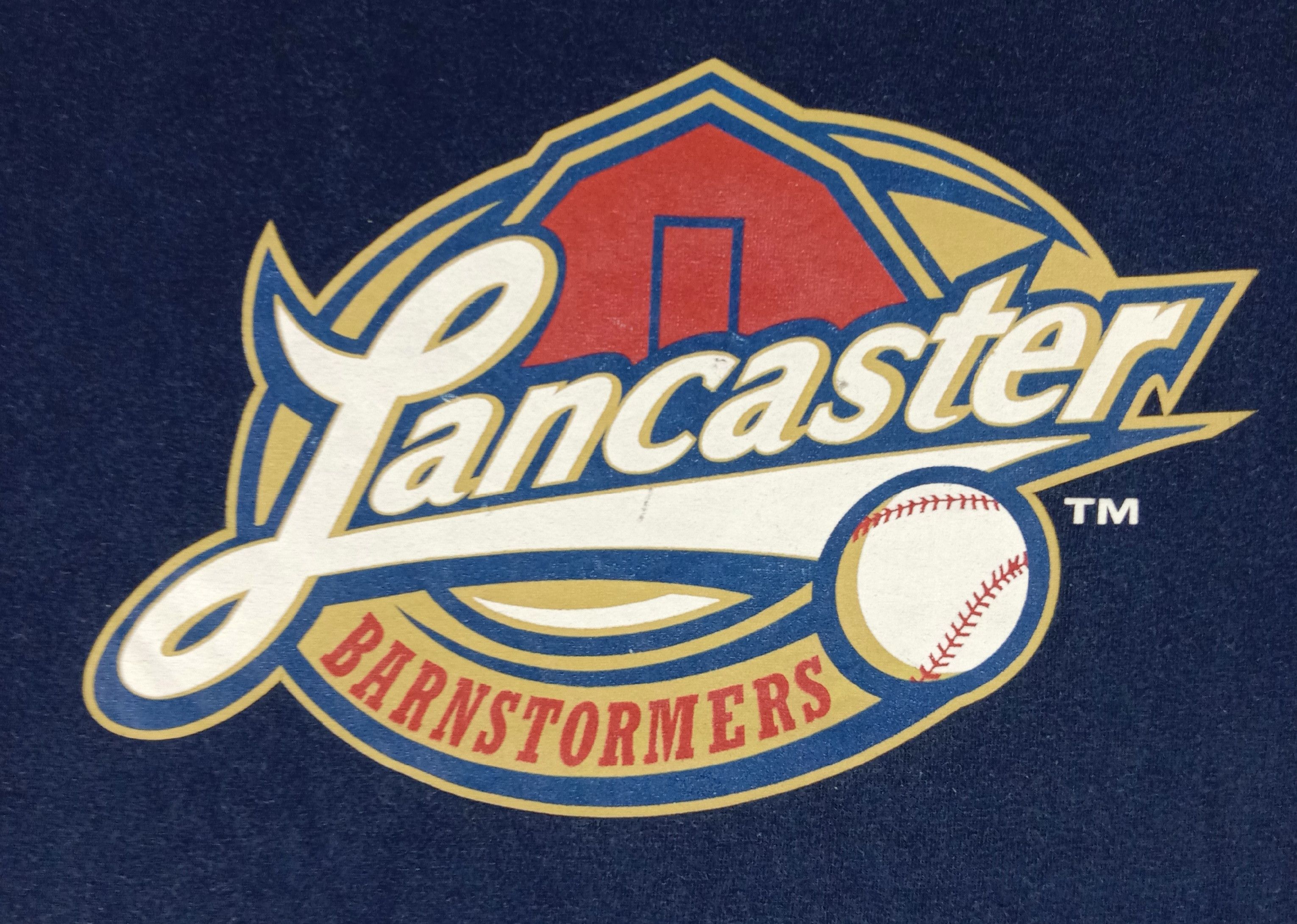 MLB Vintage Lancaster Barnstormers MLB T Shirt Size US L / EU 52-54 / 3 - 2 Thumbnail