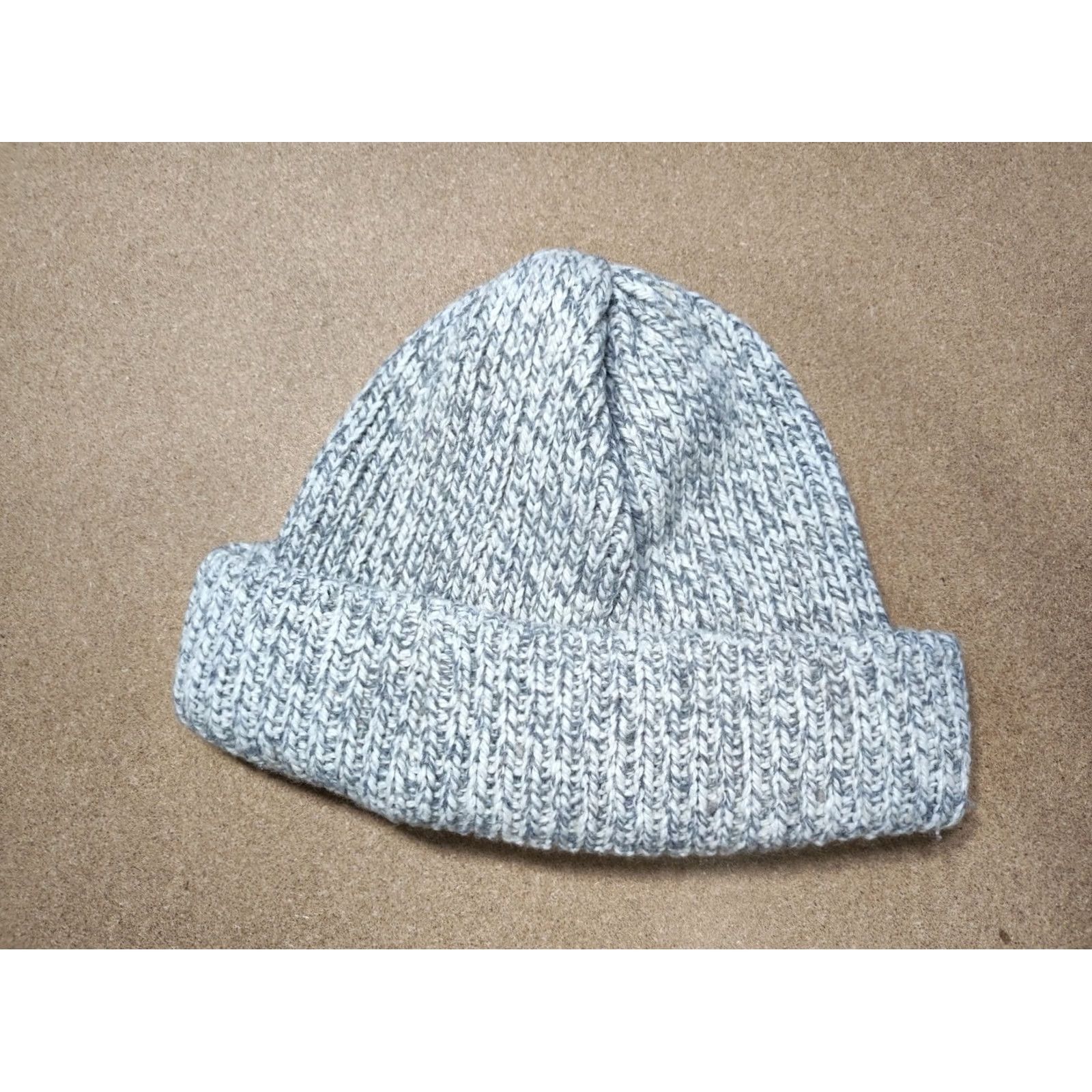 Champion Champion Beanie Hat One Size USA Logo Gray Wool Knit Vintage Winter Outdoors Mens Womens Unisex Adults Traditional Style Made in Italy Size ONE SIZE - 3 Thumbnail