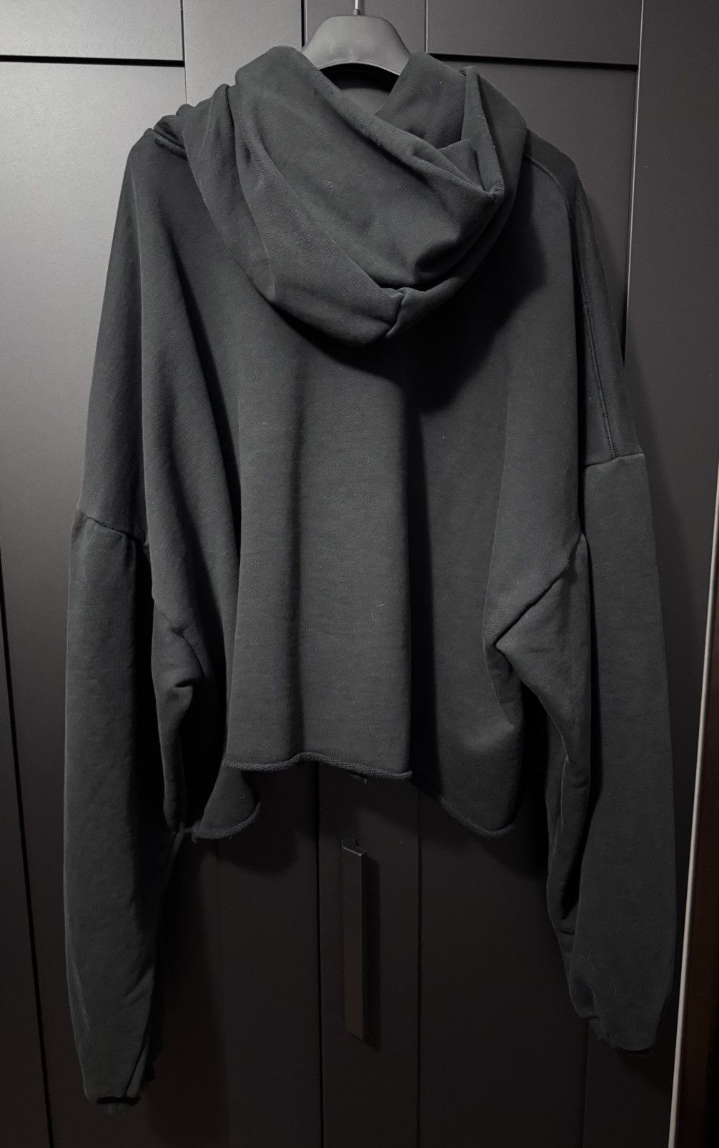 Balenciaga Balenciaga Unity Logo Cropped Hoodie 🌊🌊 BLUELLE 🌊🌊 Size US M / EU 48-50 / 2 - 2 Thumbnail