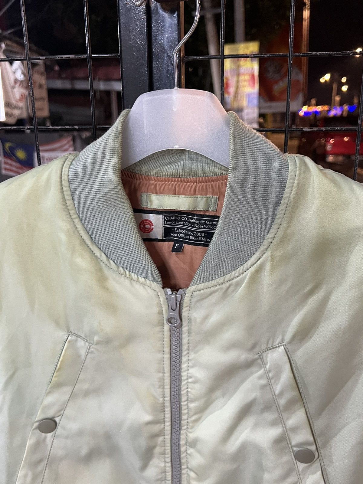 Designer × Vintage Vintage CHARI & co bombers jacket Size US L / EU 52-54 / 3 - 3 Thumbnail