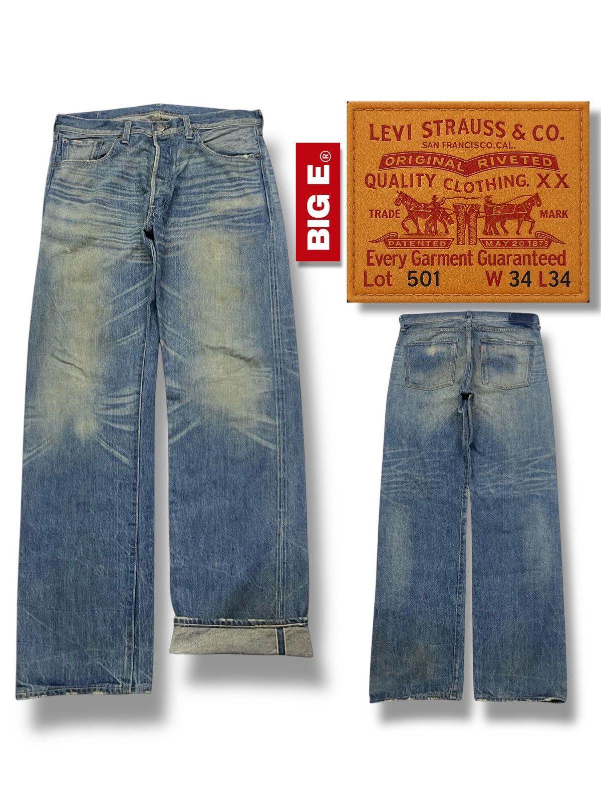 Levi's Vintage Clothing Levi’s Vintage Clothing LOT 66501 | Big E Japan | Selvedge Size US 34 / EU 50 - 1 Thumbnail