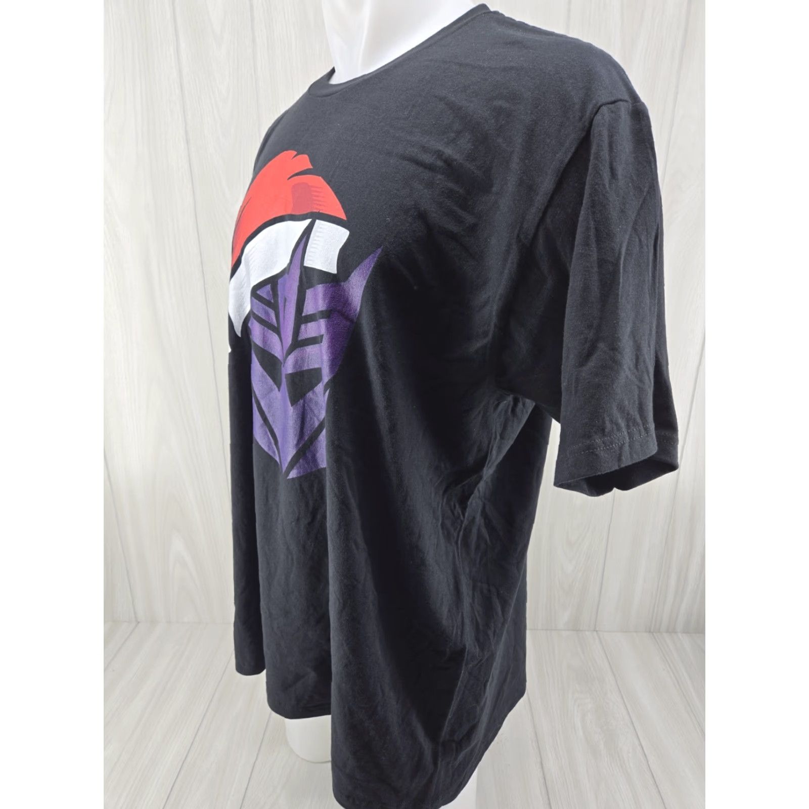 Vintage VINTAGE Transformers T-Shirt Decepticon Logo Christmas Hat Black XL Size US XL / EU 56 / 4 - 3 Thumbnail