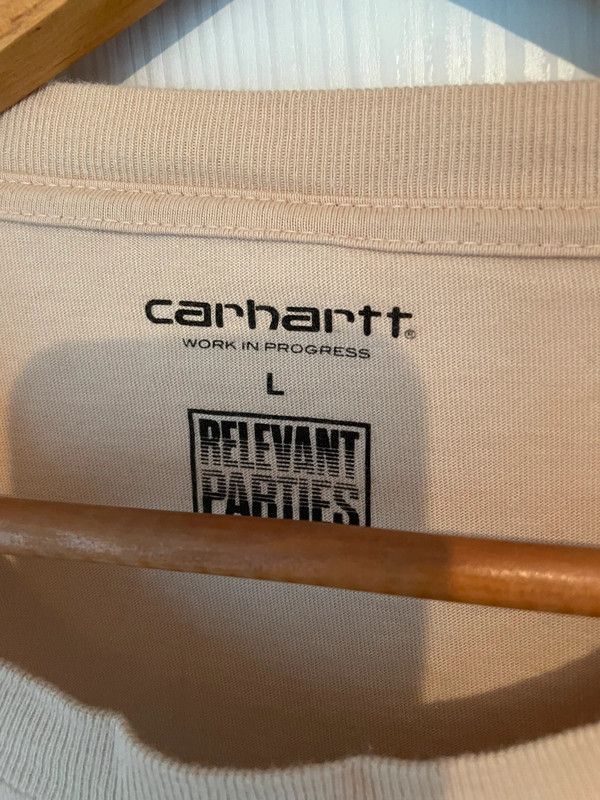 Carhartt Carhartt t shirt beige Size US L / EU 52-54 / 3 - 3 Thumbnail