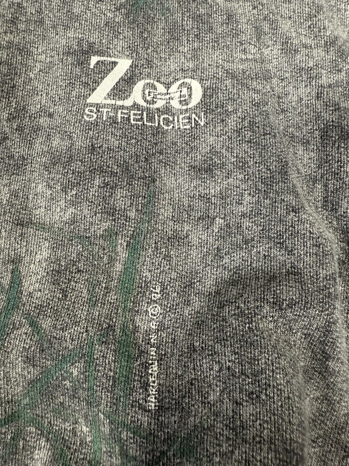 Vintage Vintage 1996 Puma Cat Zoo Sweatshirt Size US S / EU 44-46 / 1 - 5 Thumbnail