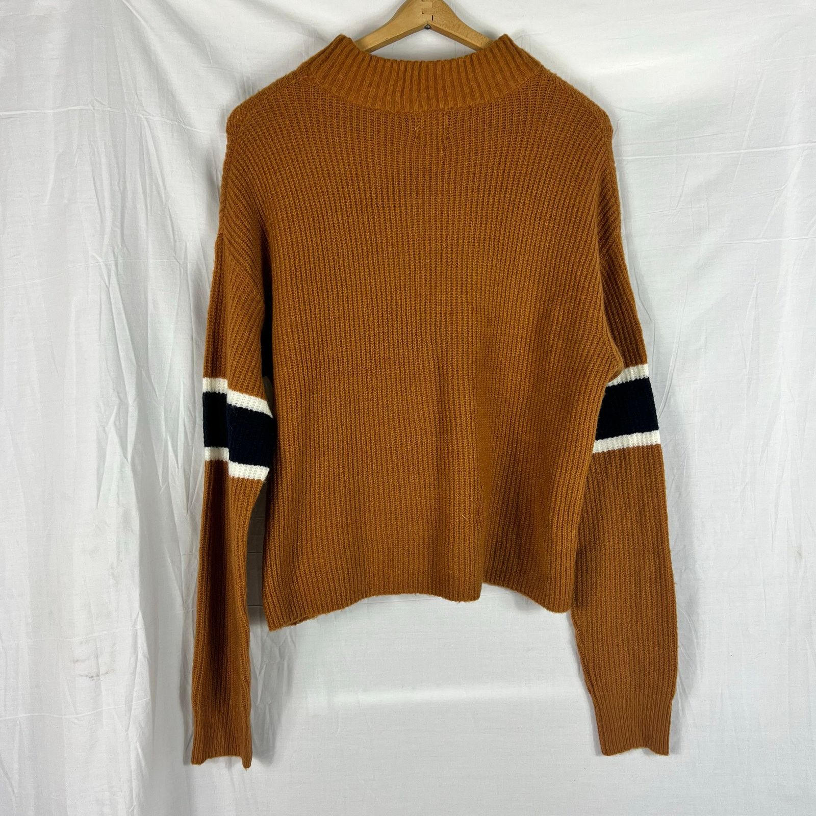 Anthropologie NWT J+J John + Jenn Mock Turtleneck Sweater Small Acrylic Size S / US 4 / IT 40 - 9 Thumbnail