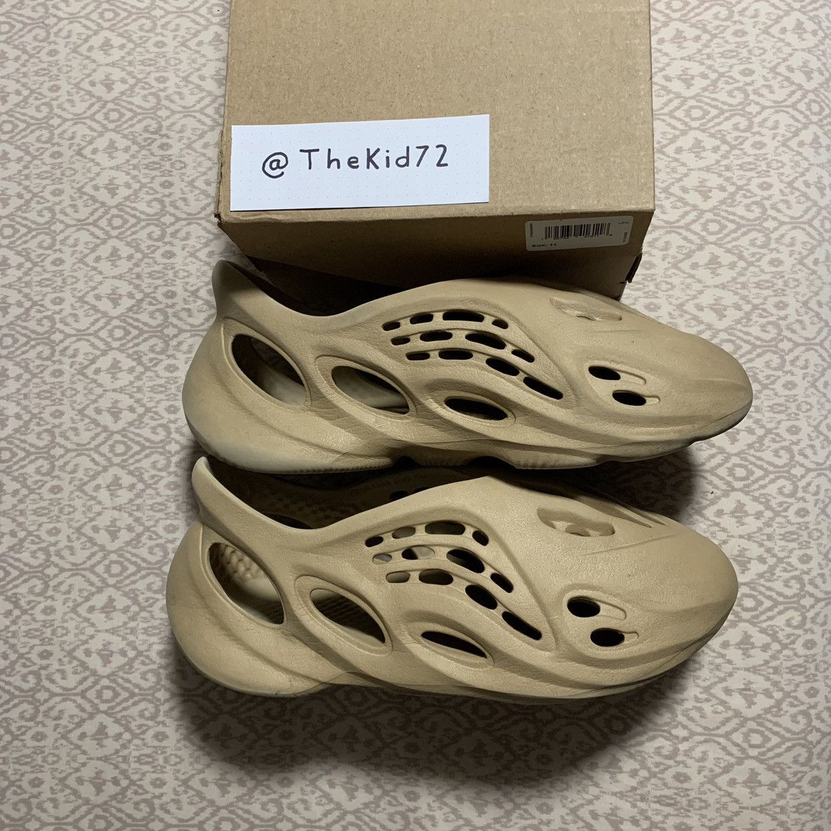 Adidas × Kanye West Adidas Yeezy Foam RNNR “Ochre” 2021 Size US 11 / EU 44 - 1 Thumbnail