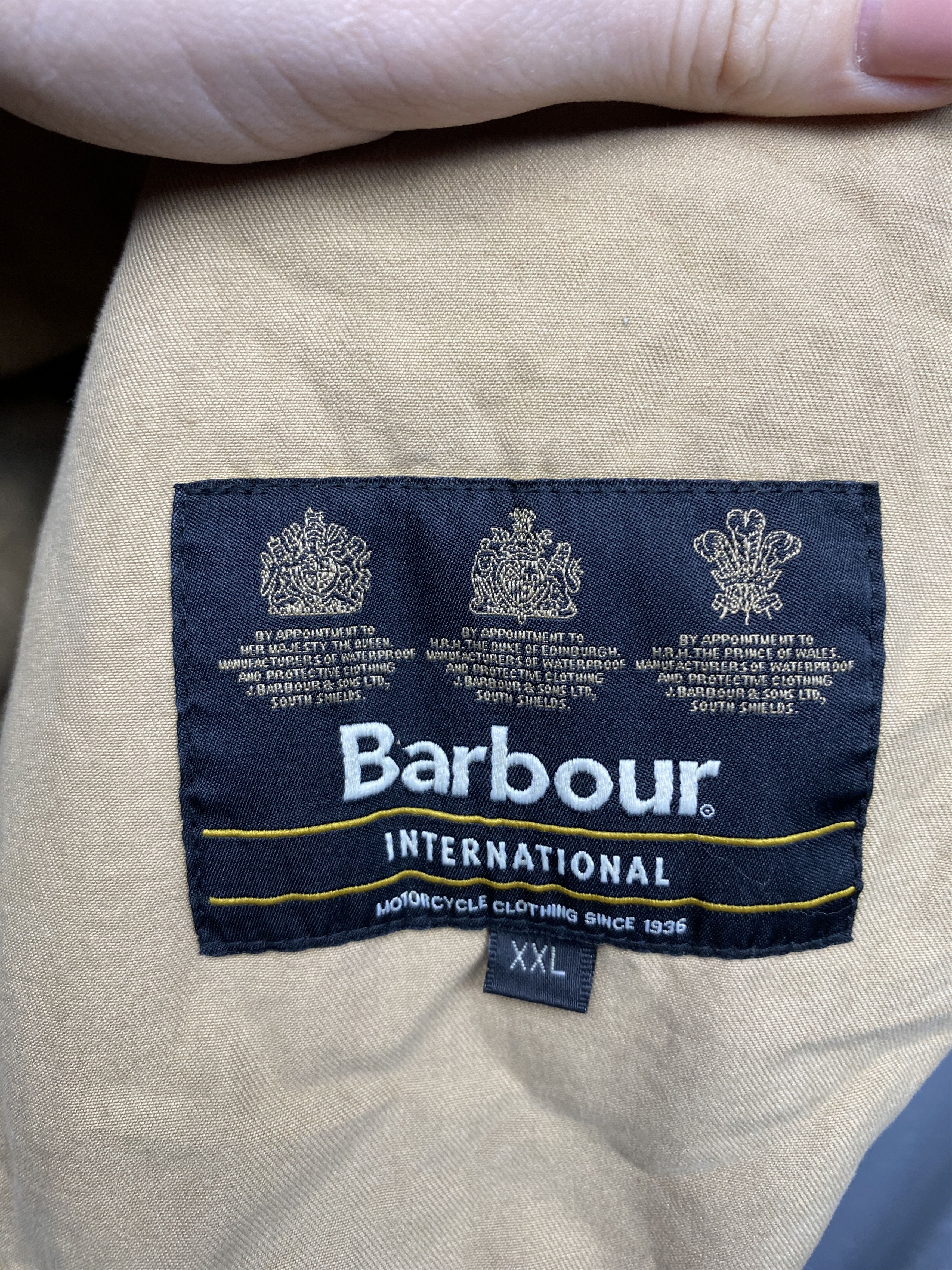 Barbour × Vintage Barbour International Vintage Mens Cotton Jacket Size US XXL / EU 58 / 5 - 7 Thumbnail