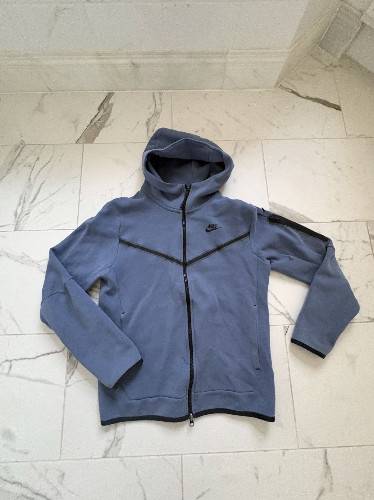 Nike nike tech size small dark blue Size US S / EU 44-46 / 1 - 1 Thumbnail