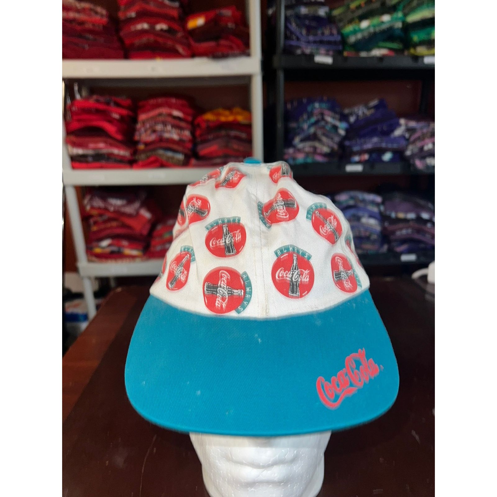 Coca Cola Vintage Coca-Cola Hat Always Coca Cola Coke Soda Cap Size ONE SIZE - 1 Thumbnail