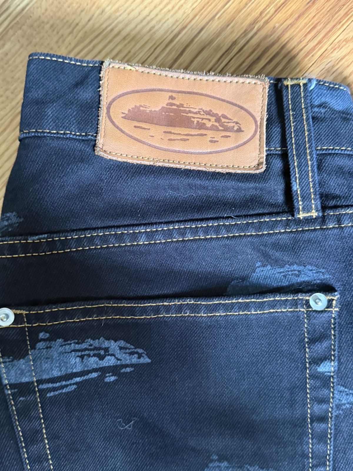 Corteiz Corteiz Alcatraz Baggy Denim Black Size US 32 / EU 48 - 4 Thumbnail