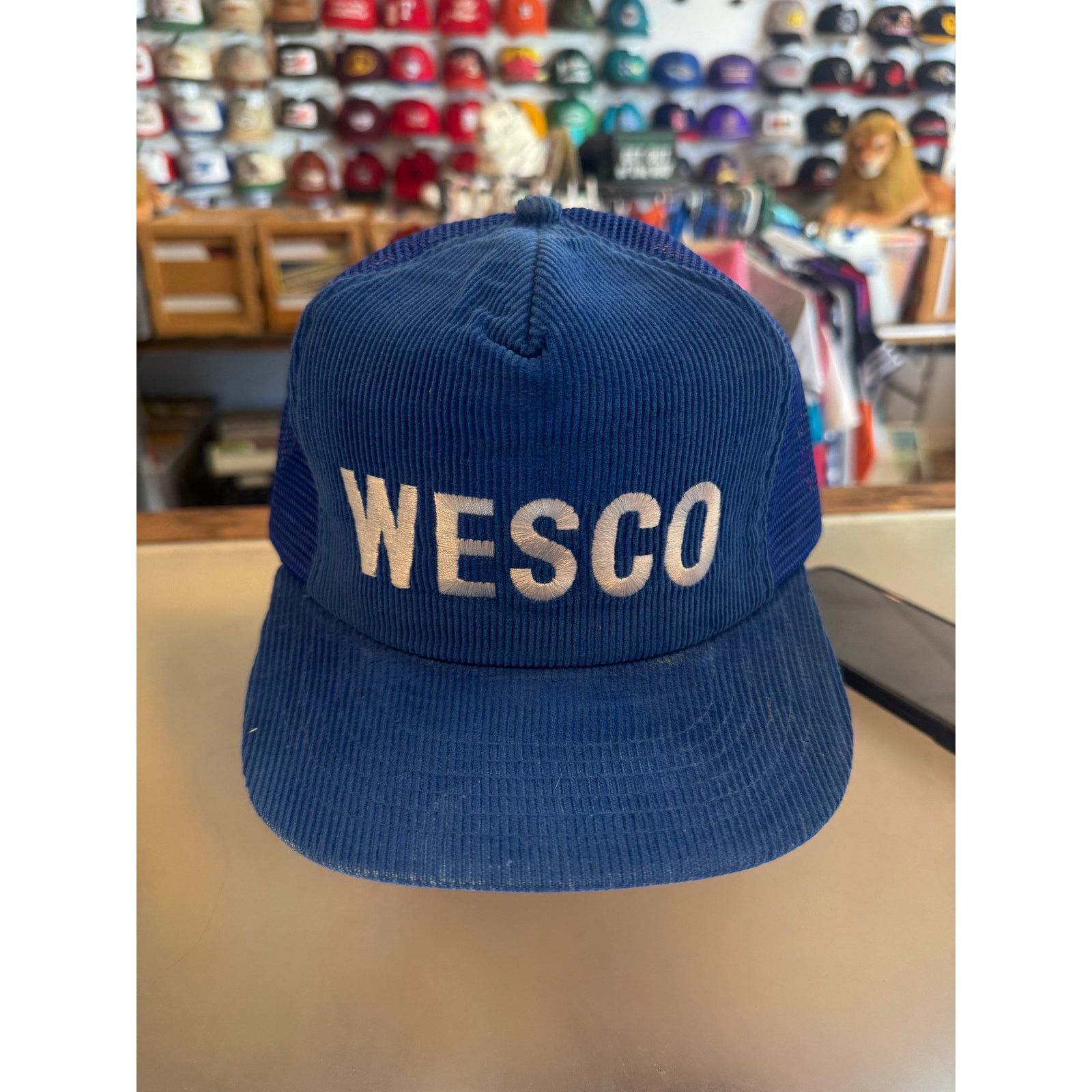 WESCO Wesco Corduroy Trucker Snap Back Size ONE SIZE - 1 Thumbnail