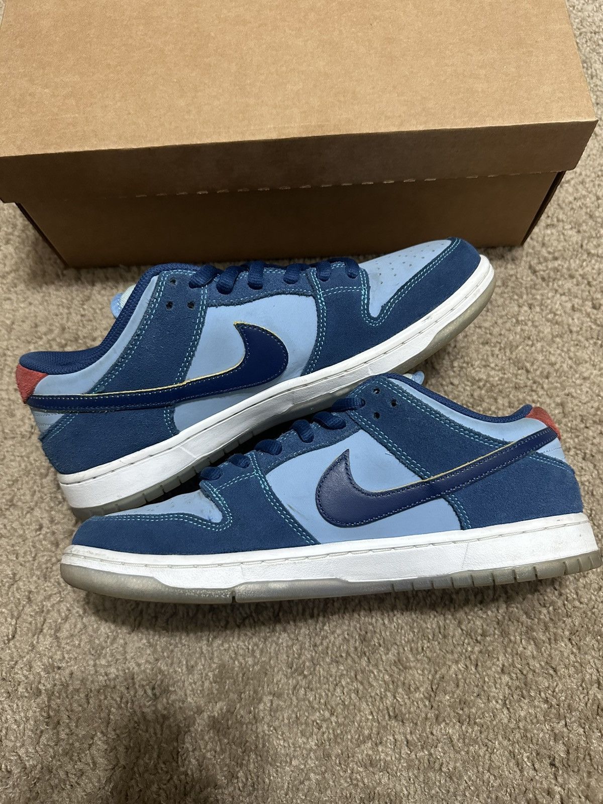 Nike SB Size 9 - Nike SB Dunk Low Why So Sad (DX5449-400) Size US 9 / EU 42 - 2 Thumbnail