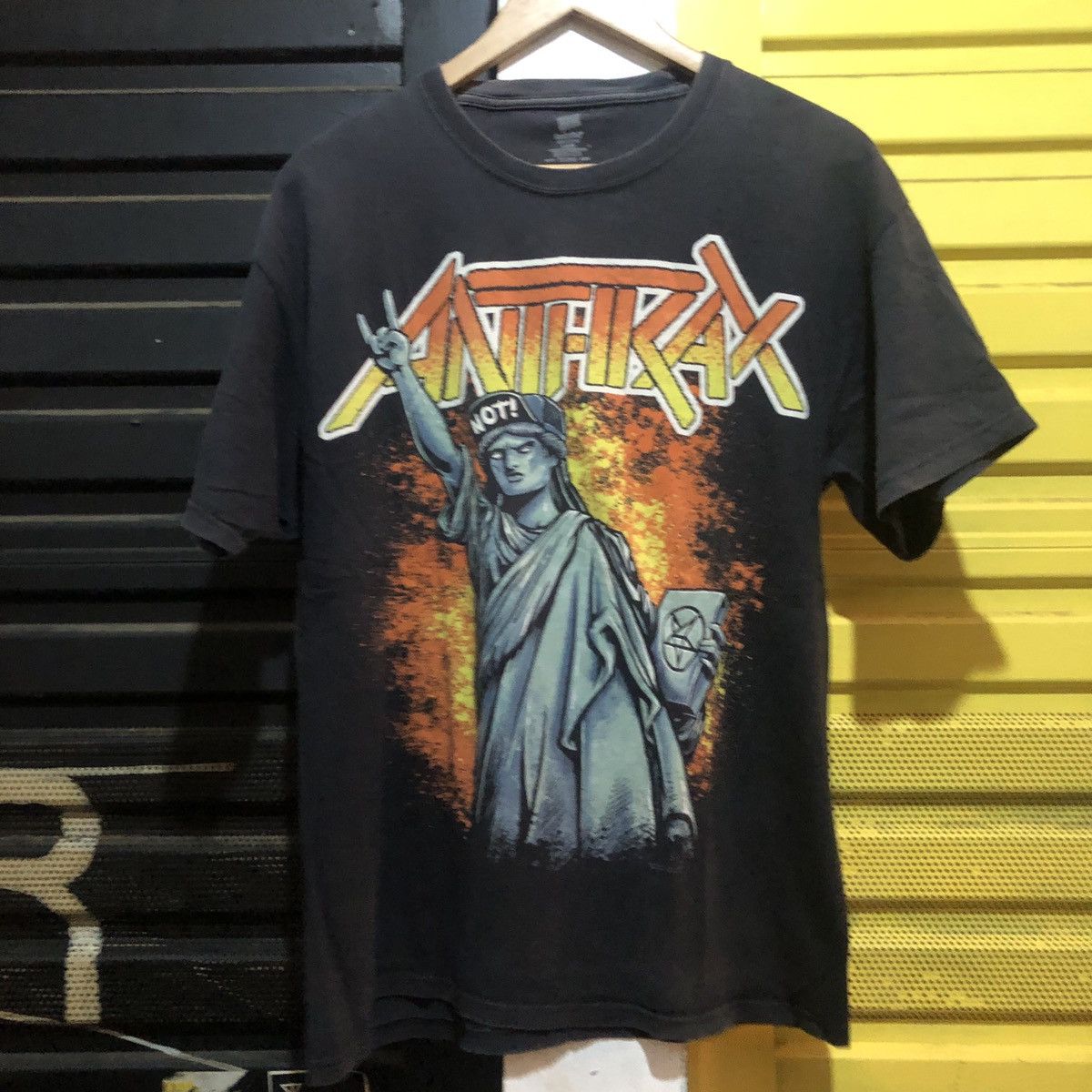 Band Tees × Hanes Anthrax Band Tee Size US L / EU 52-54 / 3 - 1 Thumbnail