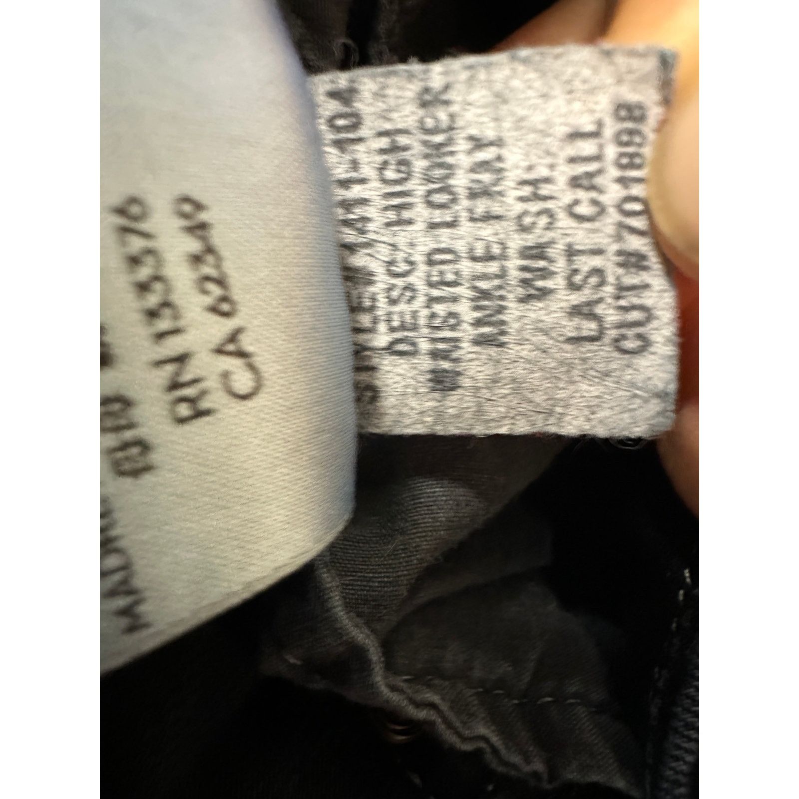 MOTHER Mother Womens High Waisted Looker Ankle Fray Denim Jeans 28 Size 28" / US 6 / IT 42 - 6 Thumbnail
