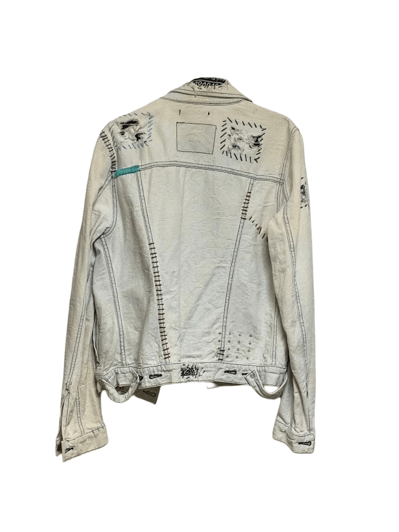 Ksubi Rare Ksubi TSUBI Artisanal Distressed Denim Jacket Archive Size US S / EU 44-46 / 1 - 1 Thumbnail