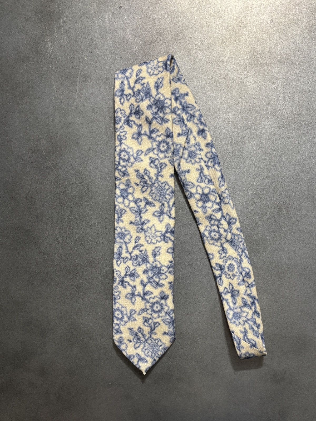 Vintage Vintage English Blue Willow Plate JPG Tattoo Pattern Necktie Size ONE SIZE - 9 Thumbnail