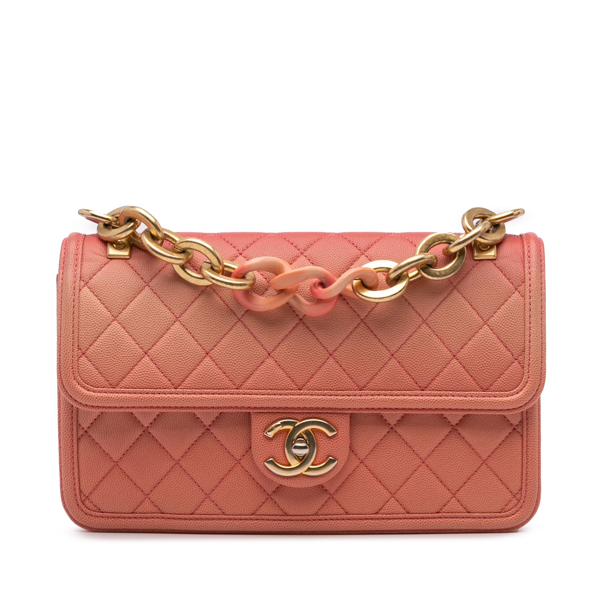 Chanel Chanel Medium Quilted Caviar Sunset On The Sea Flap Size ONE SIZE - 1 Thumbnail