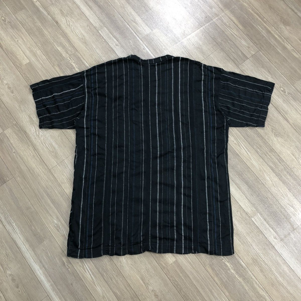 Comme des Garcons × Comme des Garcons Homme × Comme des Garcons Homme Plus SS99 Comme des Garcons Homme CDG Ruffled Striped Size US M / EU 48-50 / 2 - 13 Thumbnail