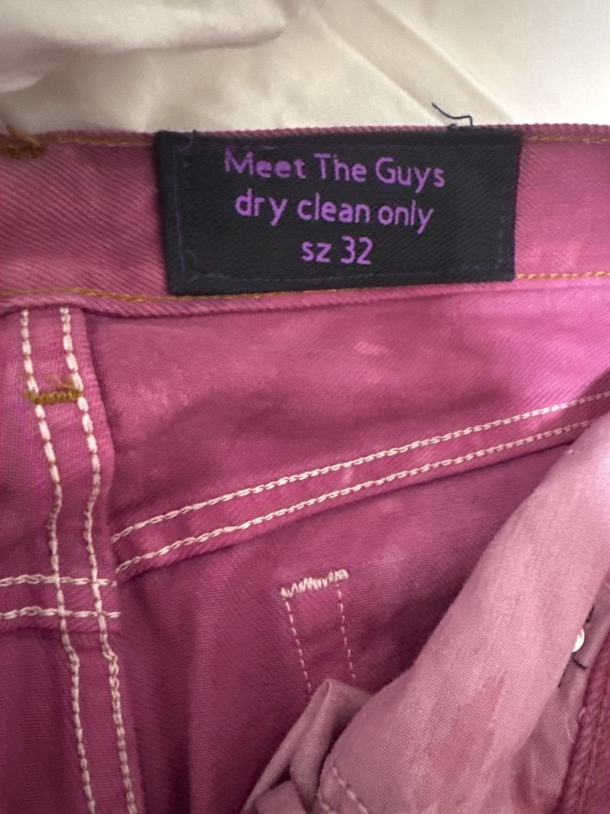 Other Meet The Guys Purple Denim Size US 32 / EU 48 - 6 Thumbnail