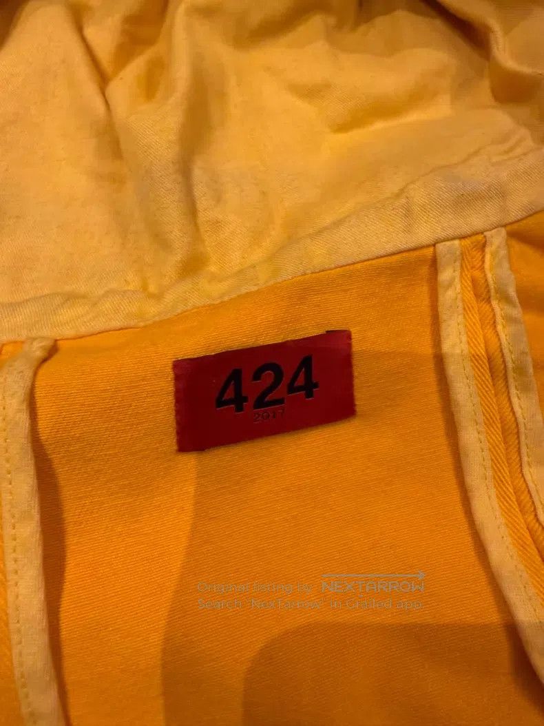 424 424 Long Sleeve Patch Jacket Windbreaker Size US L / EU 52-54 / 3 - 8 Thumbnail