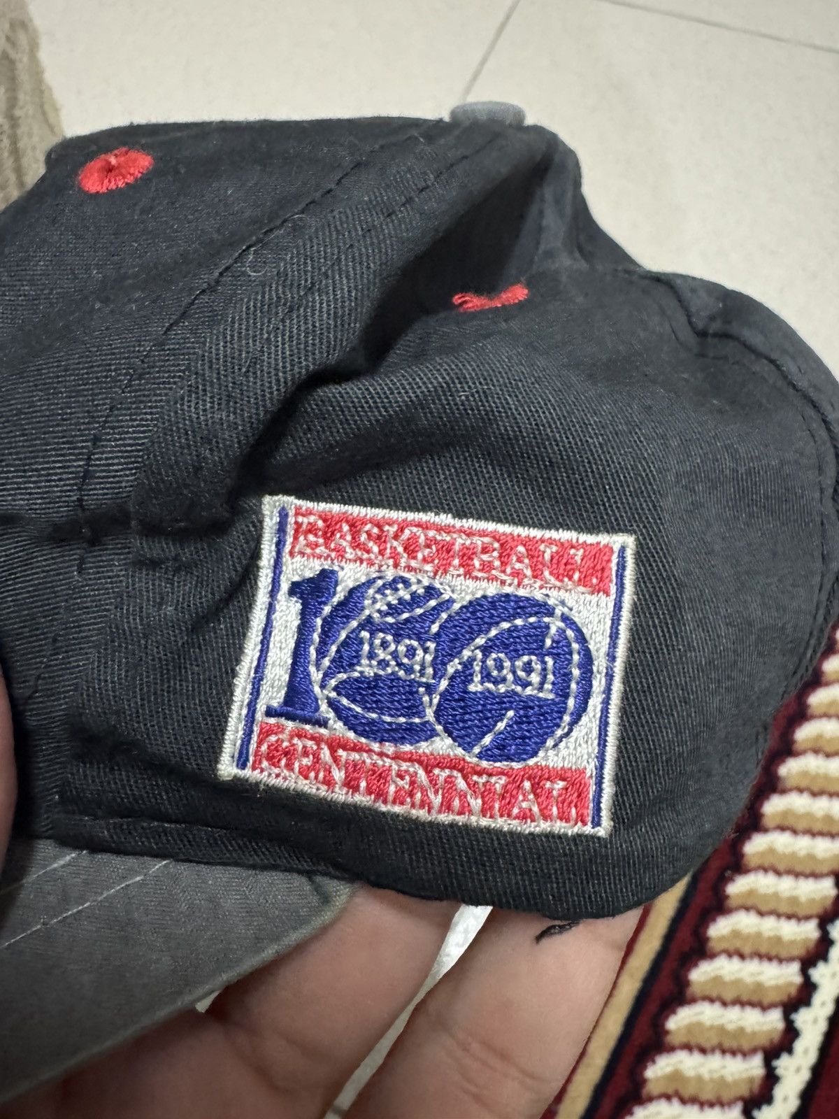 NBA × Sports Specialties × Vintage CHICAGO BULLS 100th ANNIVERSARY NBA SNAPBACK CAP HAT Size ONE SIZE - 6 Thumbnail