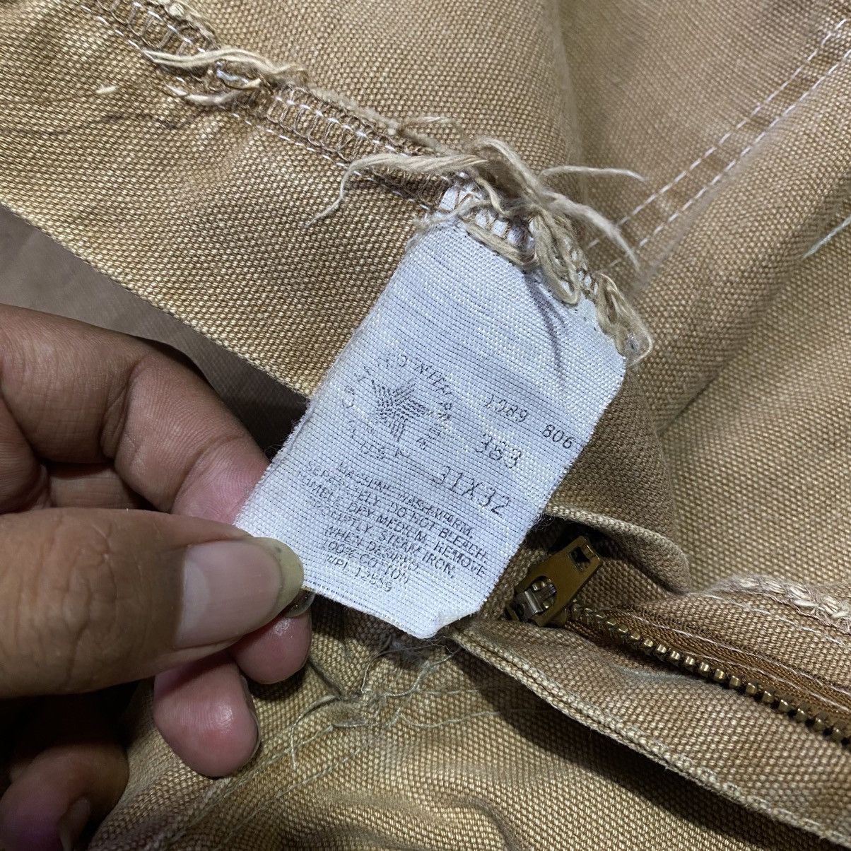 Carhartt VINTAGE CARHARTT 100 YEARS ANNIVERSARY CANVAS PANTS Size US 30 / EU 46 - 8 Thumbnail