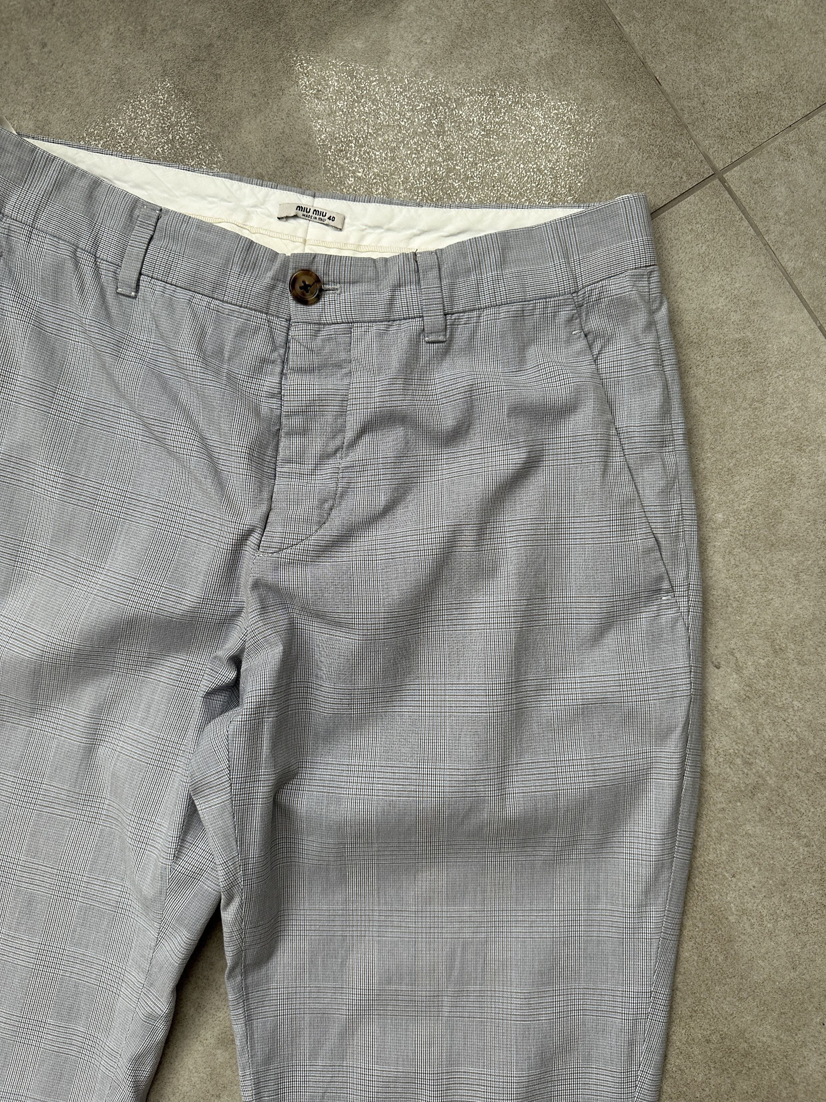 Miu Miu Miu Miu Crop Trousers Pants Size 27" / US 4 / IT 40 - 4 Thumbnail