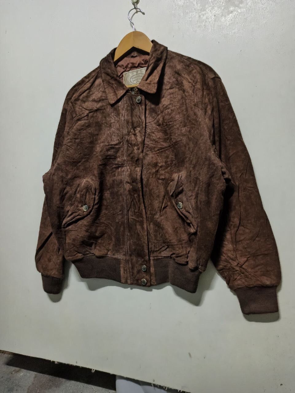 Vintage Vintage Mayson Grey Collection Velvet Bomber Jacket Size US M / EU 48-50 / 2 - 2 Thumbnail