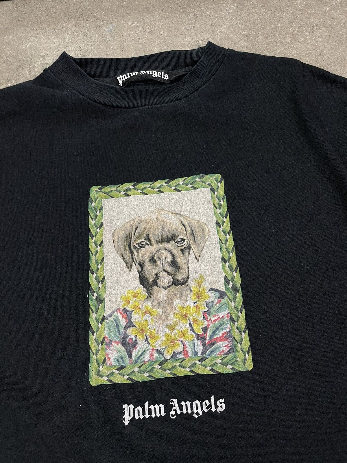Palm Angels Palm Angels Bulldog T Shirt Size US M / EU 48-50 / 2 - 2 Thumbnail