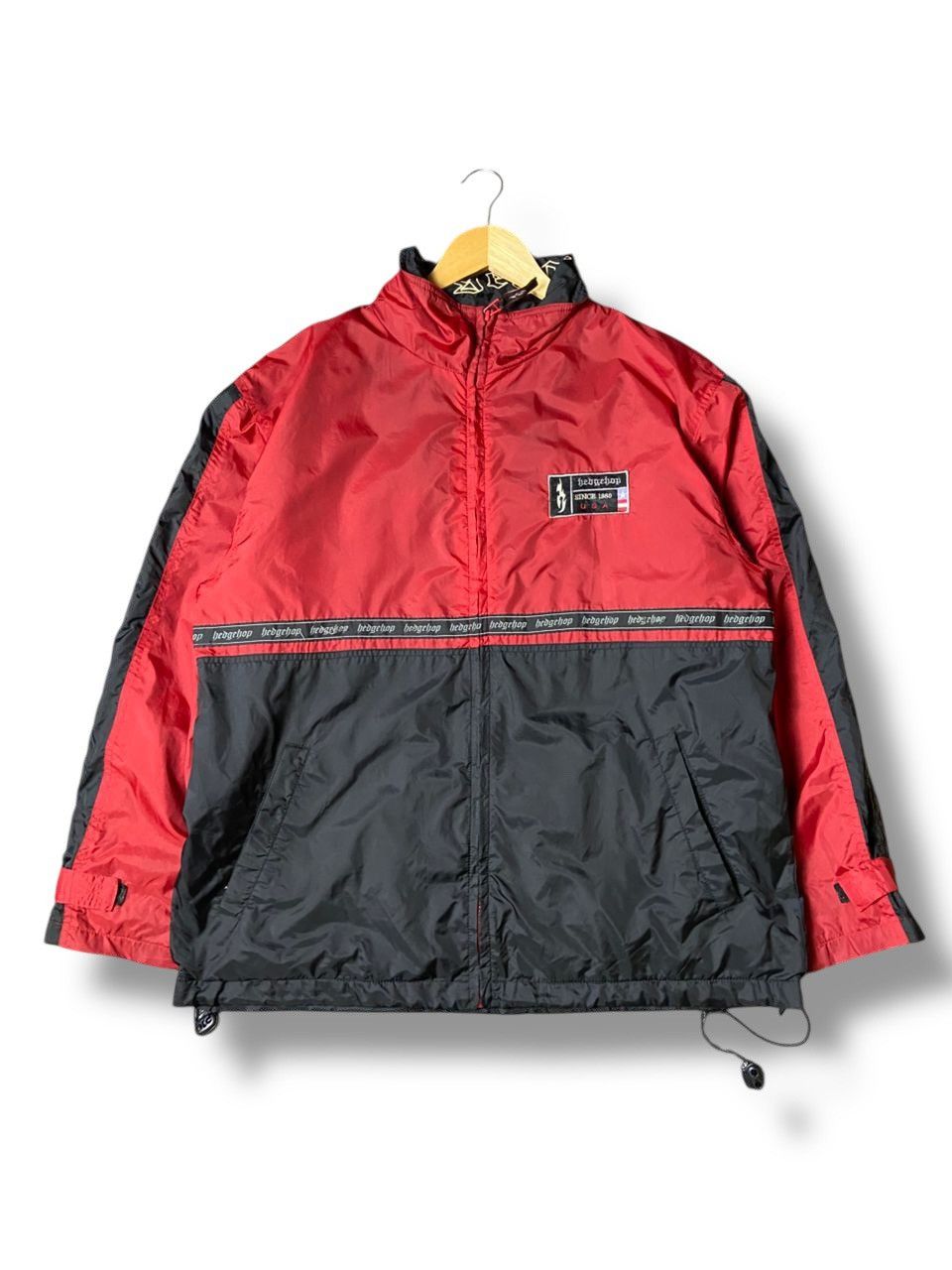 Japanese Brand × Vintage HEDGEHOP 1969 Back Embroidered Windbreaker (125) Size US M / EU 48-50 / 2 - 1 Thumbnail