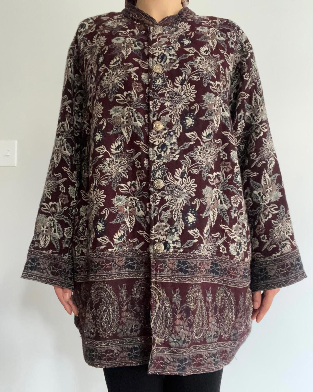 Other Women’s overcoat tunic jacket with brass buttons Size ONE SIZE - 1 Thumbnail