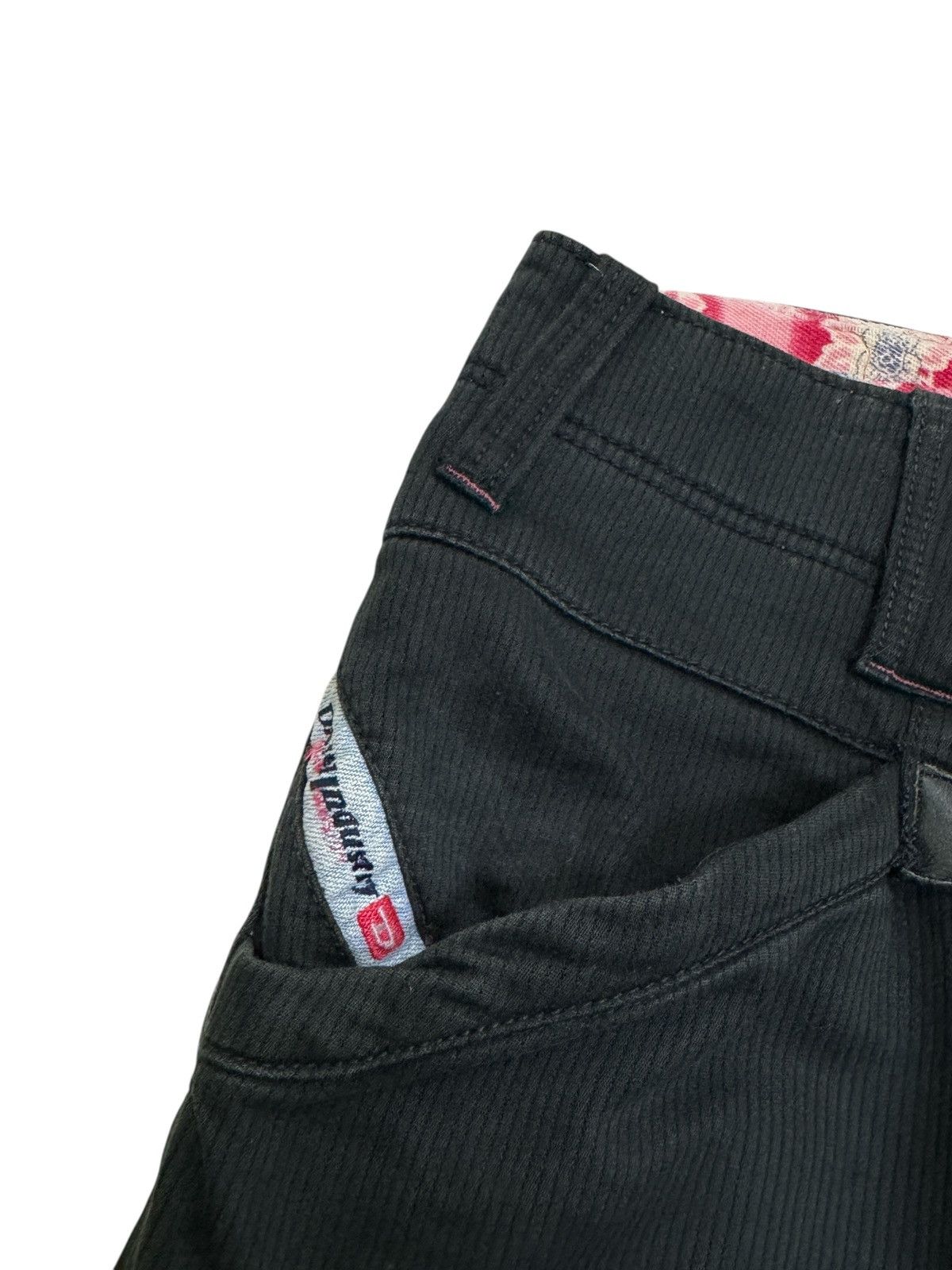 Diesel Diesel Industry Pinstriped Black Pant Size US 30 / EU 46 - 8 Thumbnail