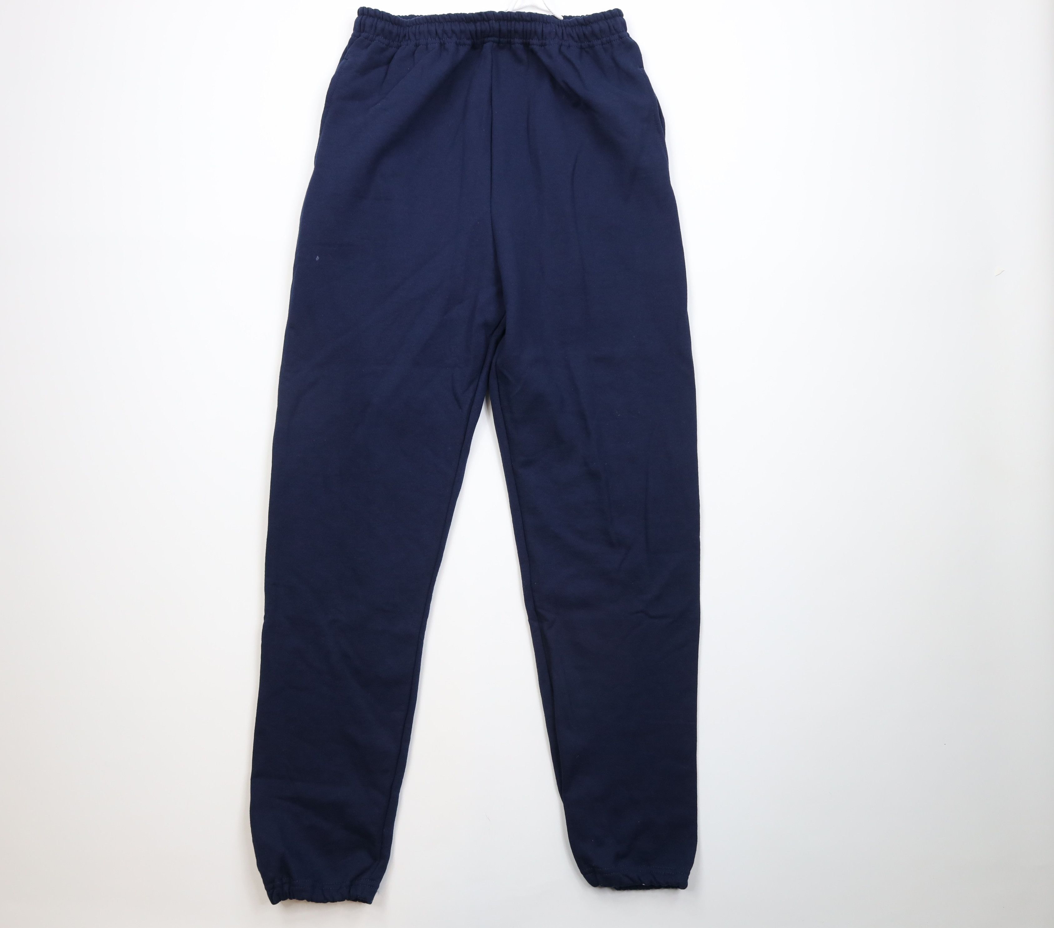 Vintage Vintage Y2K Streetwear Sweatpants Joggers Pants Navy Blue Size US 34 / EU 50 - 1 Thumbnail