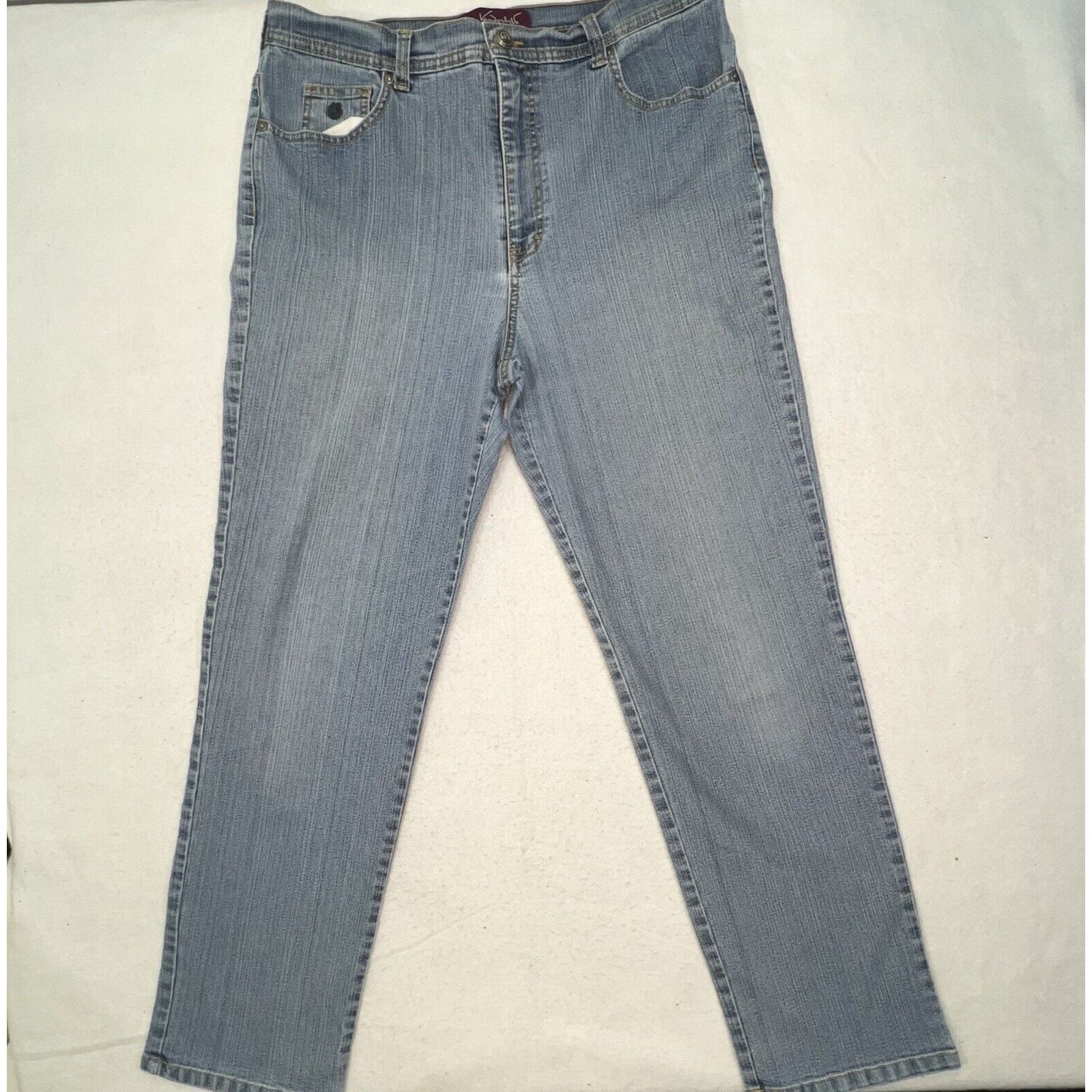 Gloria Vanderbilt Gloria Vanderbilt 14 Straight Leg Denim Jeans Stretch Size 33" - 1 Thumbnail