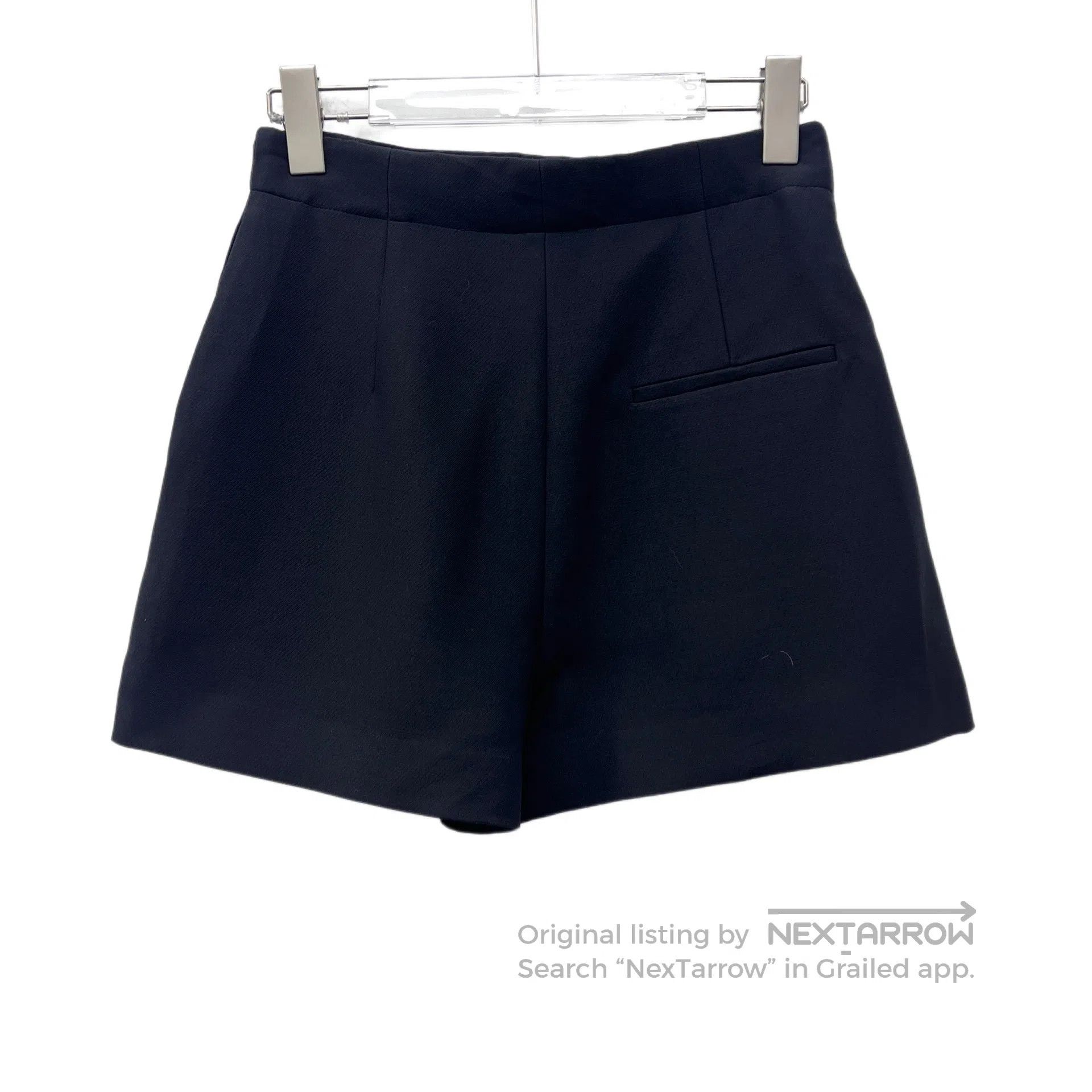 Dior Dior Black CD Buckle Design Wool Wrap Skirt Pants| Size 35" - 2 Thumbnail