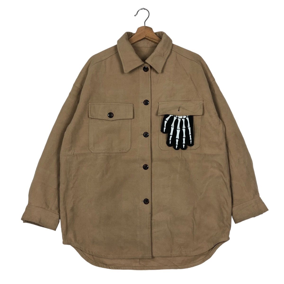 Japanese Brand 🔥90’s Vintage Cargo Hunting Jacket Gu Japan Issey Miyake Size US L / EU 52-54 / 3 - 2 Thumbnail