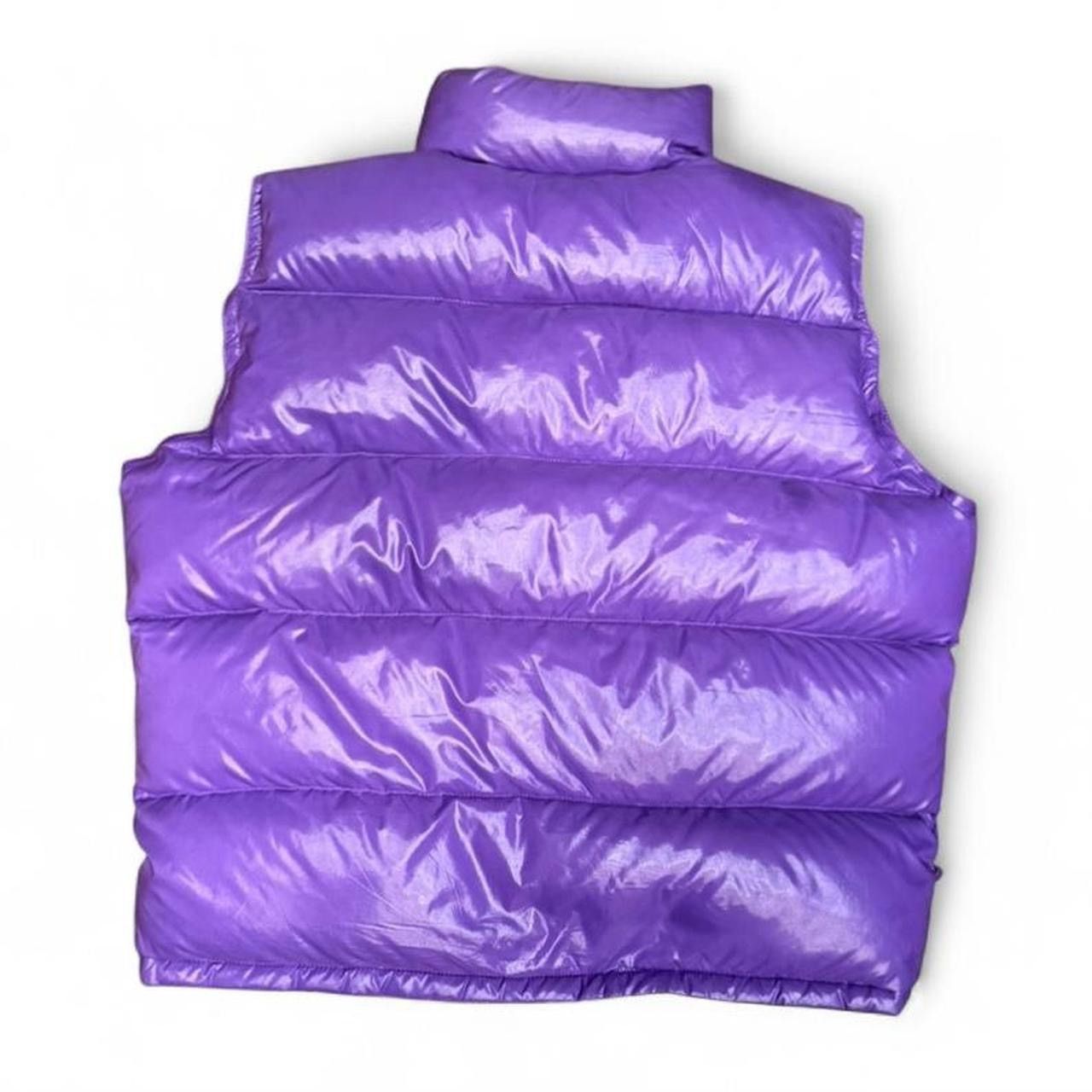Moncler Vintage Moncler Grenoble Purple Down Puffer Vest Size US L / EU 52-54 / 3 - 2 Thumbnail