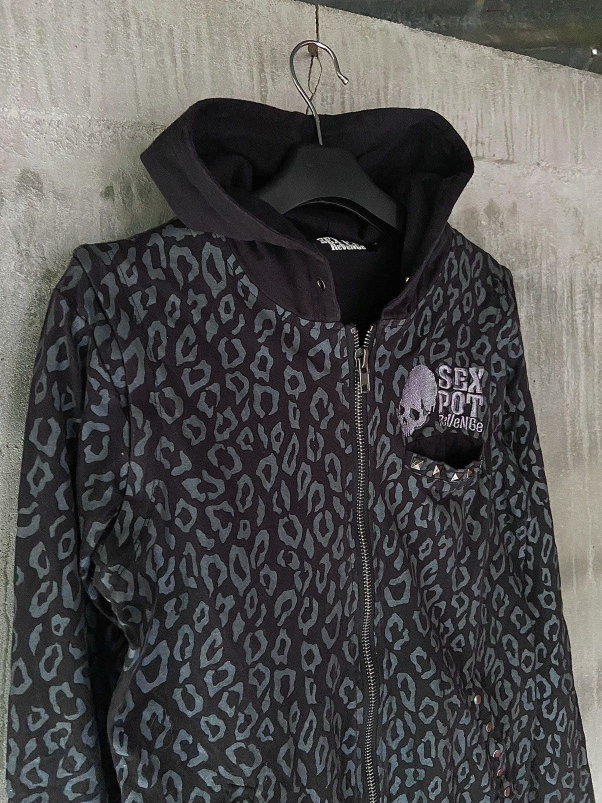 Sex Pot ReVeNGe SEX POT REVENGE PUNK ZIP HOODIE & CAN BE VEST JACKET Size US S / EU 44-46 / 1 - 6 Thumbnail