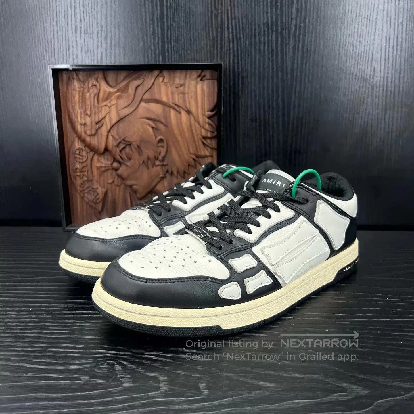Amiri Black Low-Top Sneakers Size 9. Size US 9 / EU 42 - 1 Thumbnail