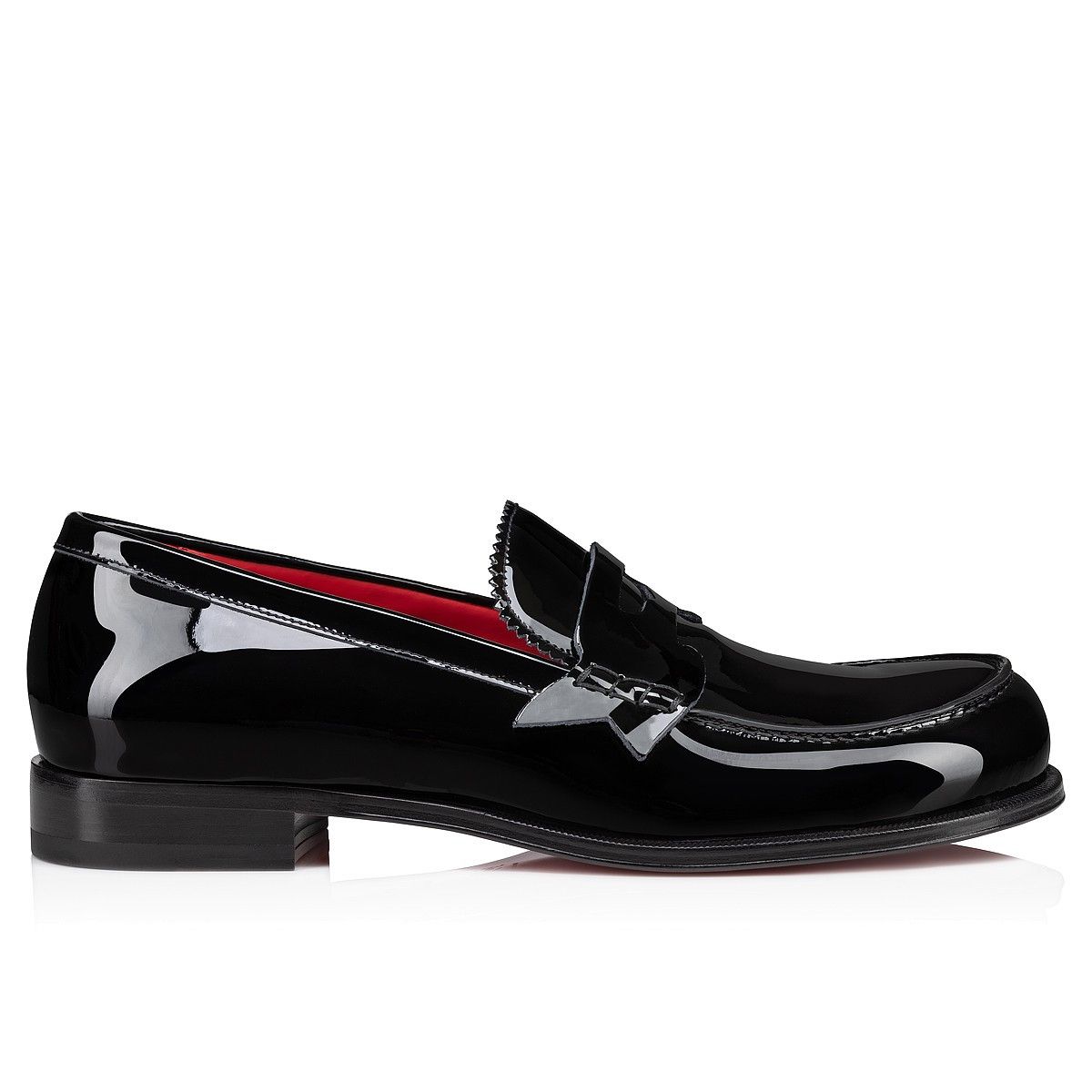 Christian Louboutin o1s1wg110924 No Penny Flat Shoes in Black Size US 8.5 / EU 41-42 - 2 Thumbnail