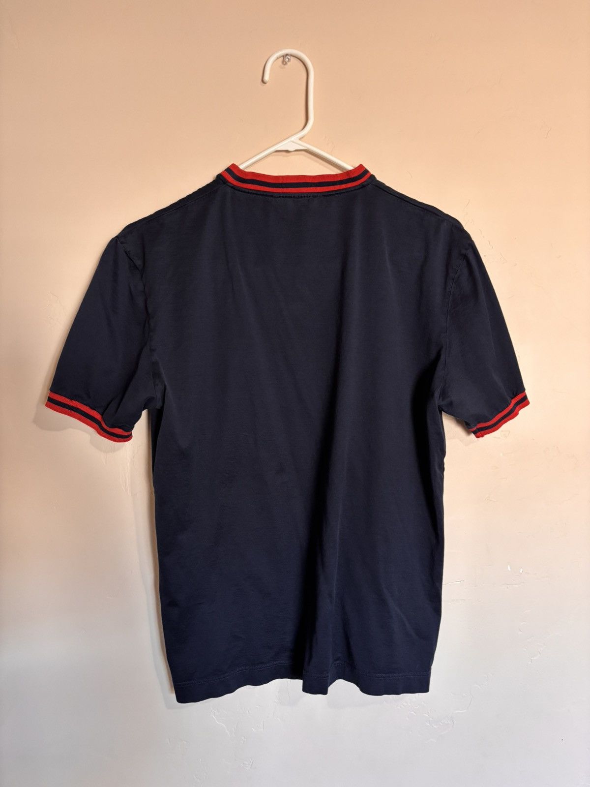 Gucci Vintage 80s-70s Gucci Embroidered Button Shirt Size US S / EU 44-46 / 1 - 2 Thumbnail