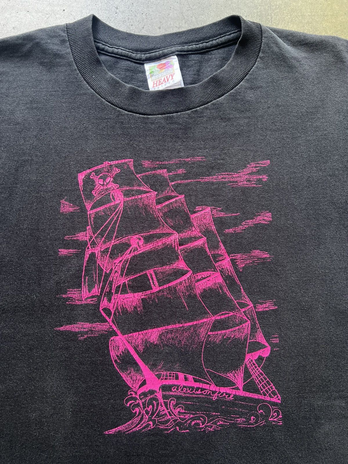 Vintage ‘00s Alexisonfire Band Tee Shirt Tour Elliott Smith Hardcore Size US M / EU 48-50 / 2 - 1 Thumbnail