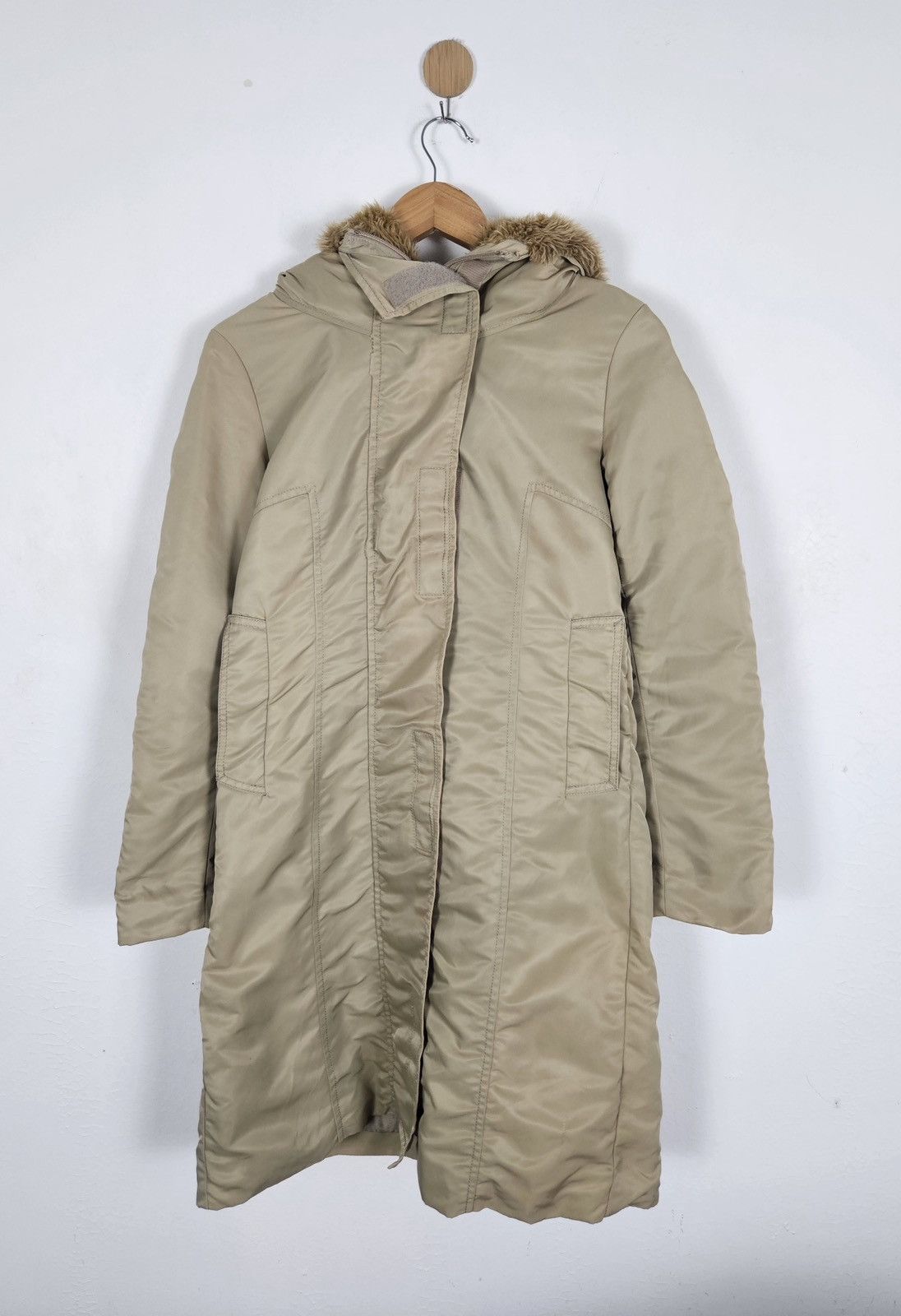 Hysteric Glamour Hysteric Glamour long parka jacket fur-trimmed hood Size US S / EU 44-46 / 1 - 1 Thumbnail