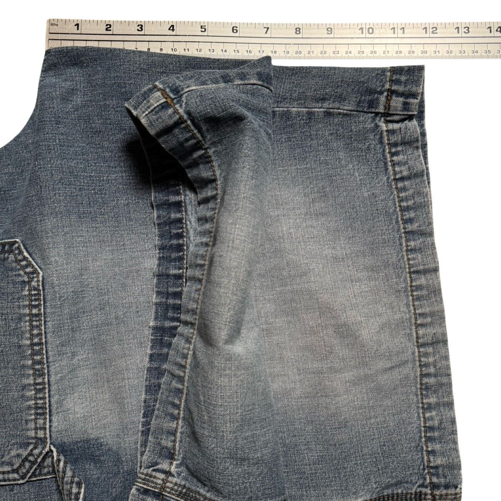 Aeropostale Vintage Y2K Aeropostale Light Wash Distressed Jean Shorts 36 Size US 36 / EU 52 - 6 Thumbnail