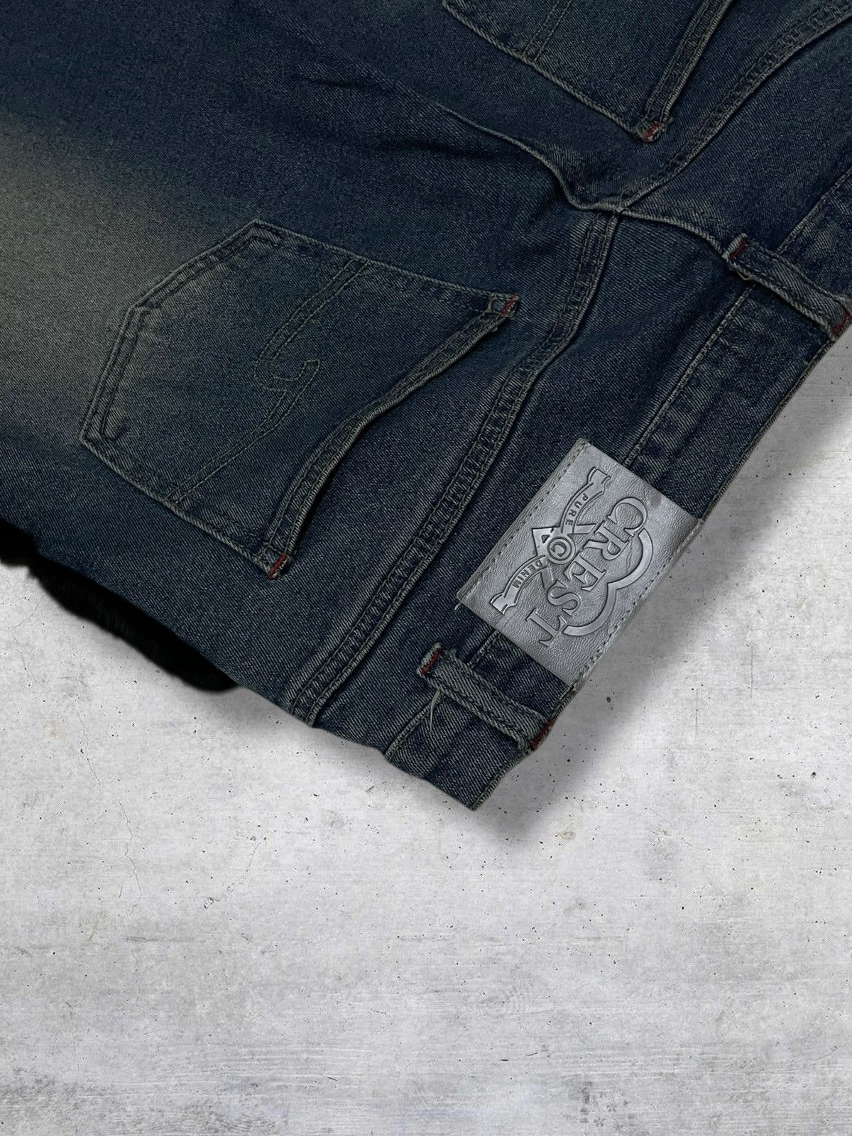 Beauty Beast VINTAGE CHEST OG DESIGNER FLARED FUR SIDE TAPE ICONIC DENIM Size US 32 / EU 48 - 16 Thumbnail
