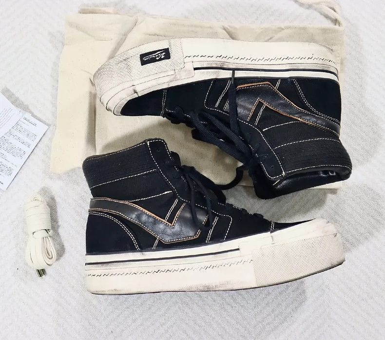 Visvim Visvim 22aw Zephyr Hi G.Patten used board shoes-2506 Size US 10 / EU 43 - 4 Thumbnail